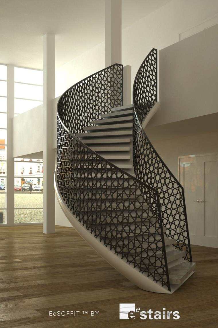 balustre-escalier-colimacon-metal