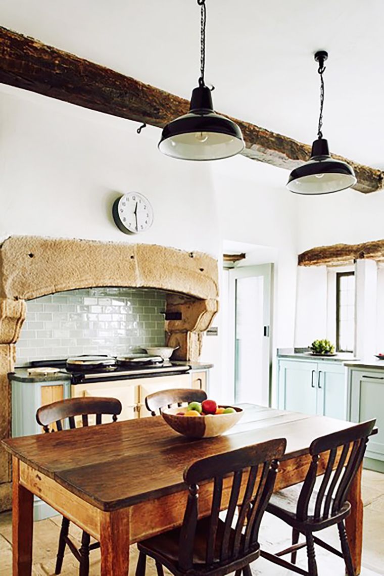 cuisine de campagne design-moderne-deco-rustique