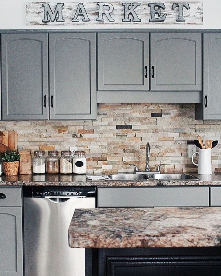 idee-deco-cuisine-rustique-moderne-mur-pierre-photo