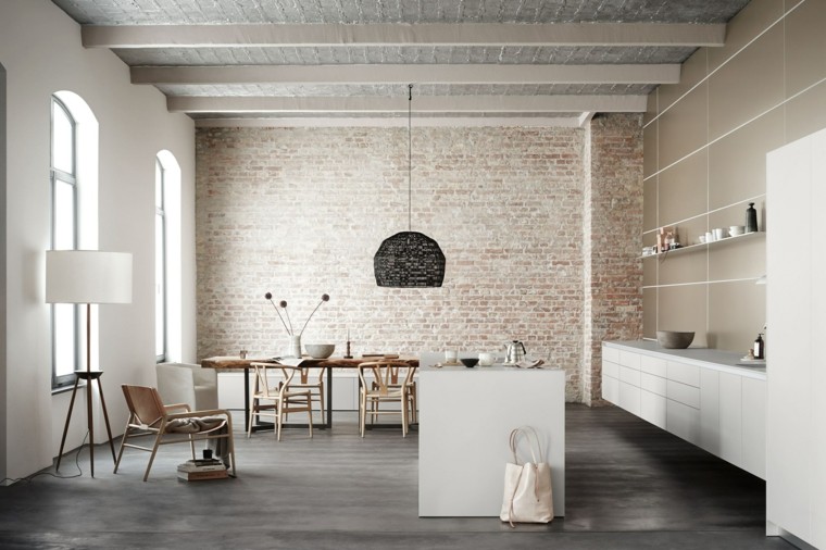 meuble cuisine ikea minimaliste-elegant-blanc