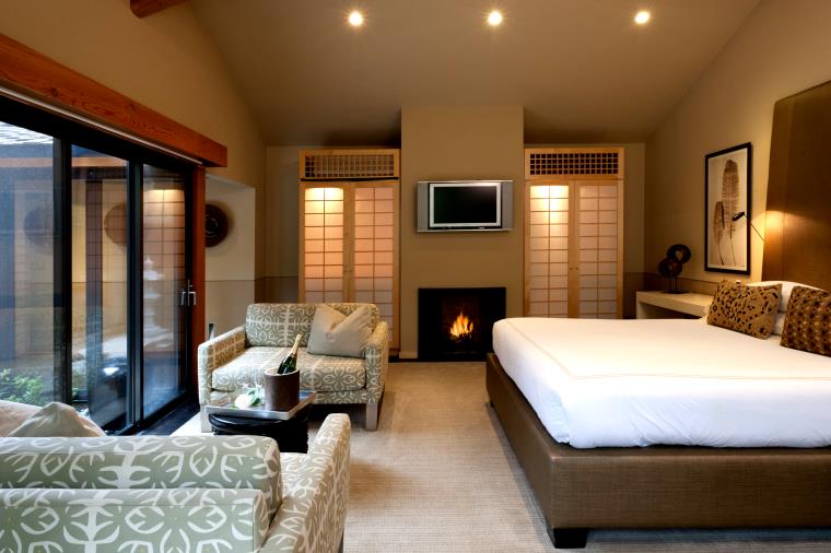 chambre zen aménagement-interieur-minimaliste-confort