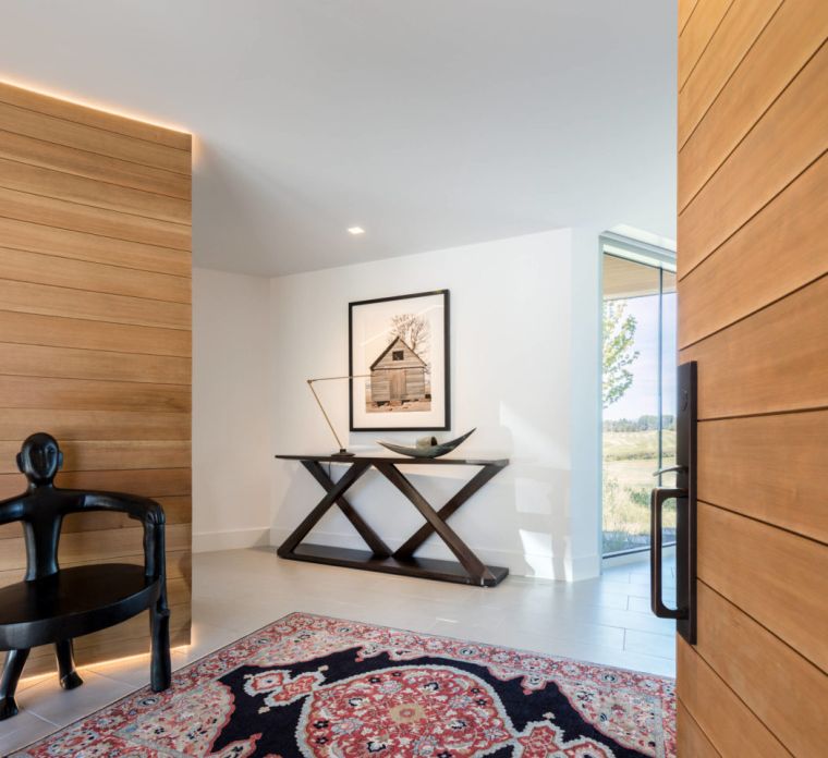 déco blanc et bois interieur-design-moderne-idee
