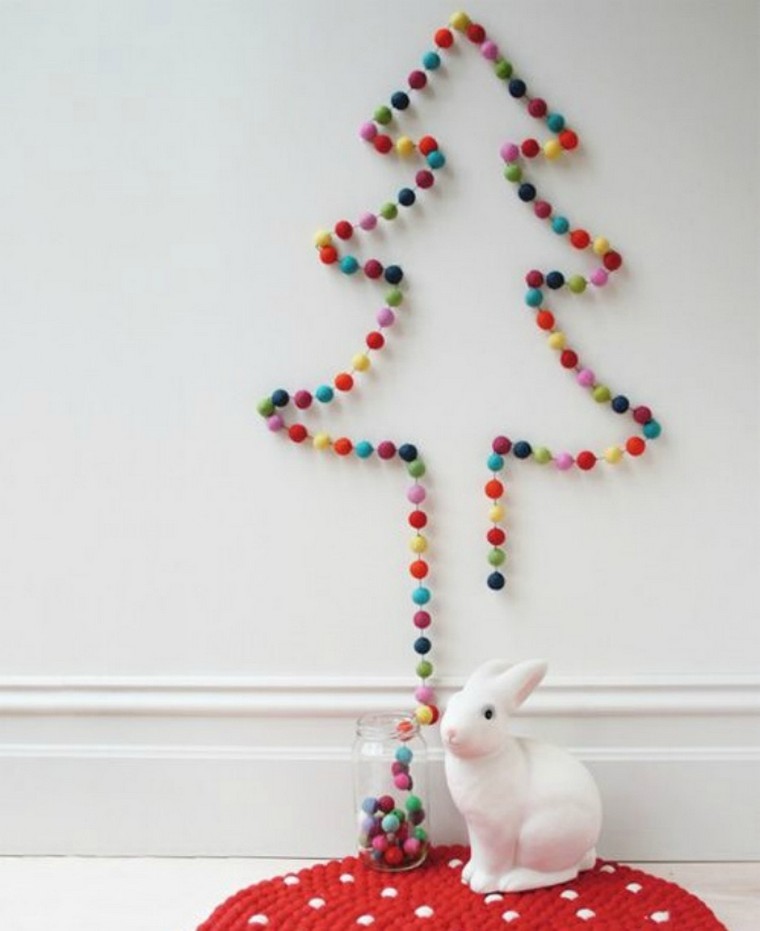 diy-deco-noel-sapin-alternatif-mur