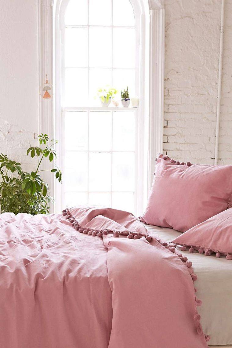 peinture-murale-chambre-a-coucher-palette-de-couleur-rose