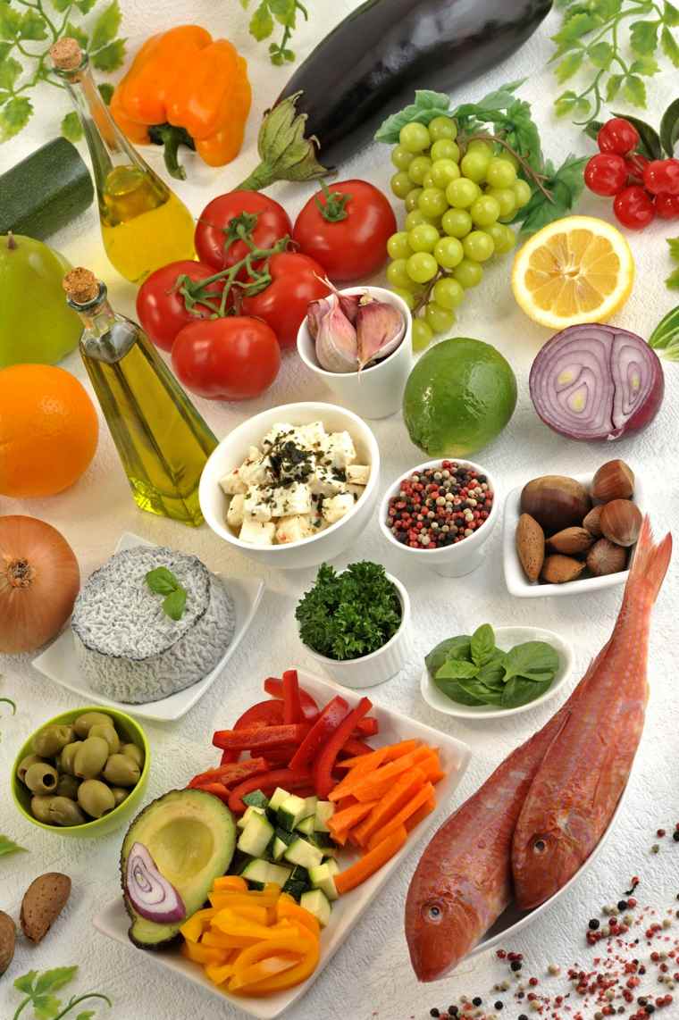 régime méditerranéen legumes-poisson-huile-olive