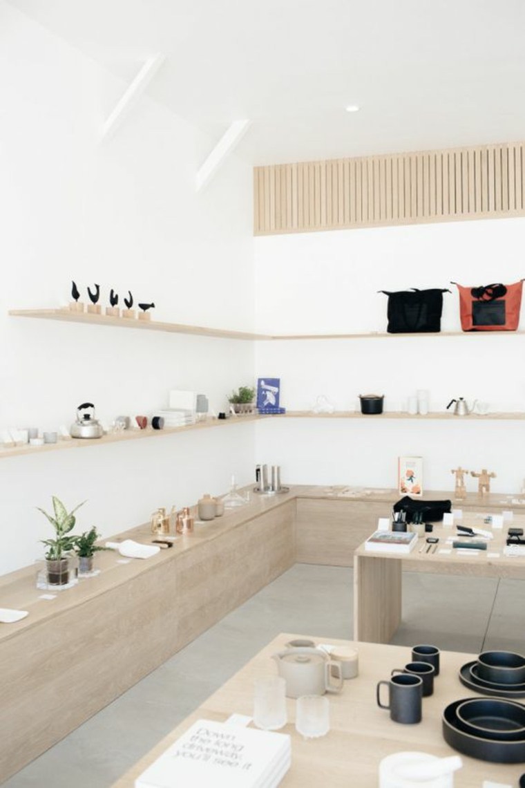 style minimaliste boutique-objets