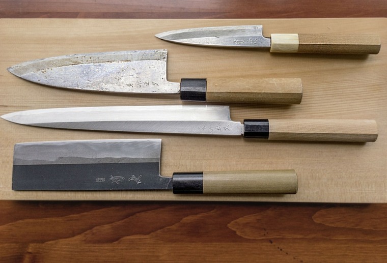 couteau japonais types-divers