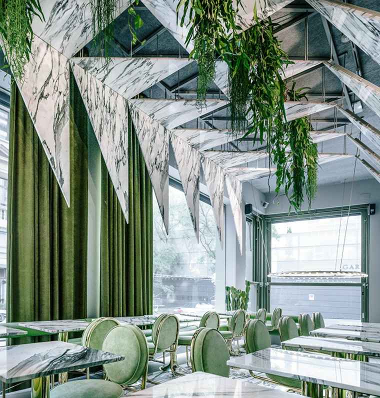 restaurant madrid romola-andres-jaque-designboom-vert-nuances