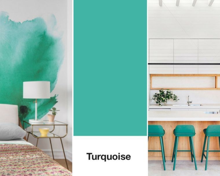vert turquoise idee-deco-interieur-association-couleur-accessoires-peinture