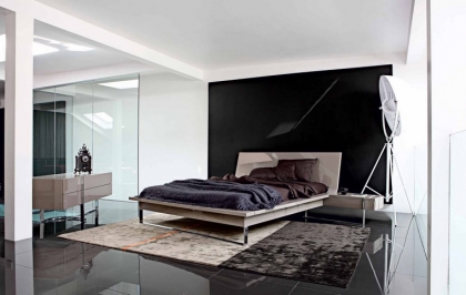 chambre-coucher-deco-mur-noir