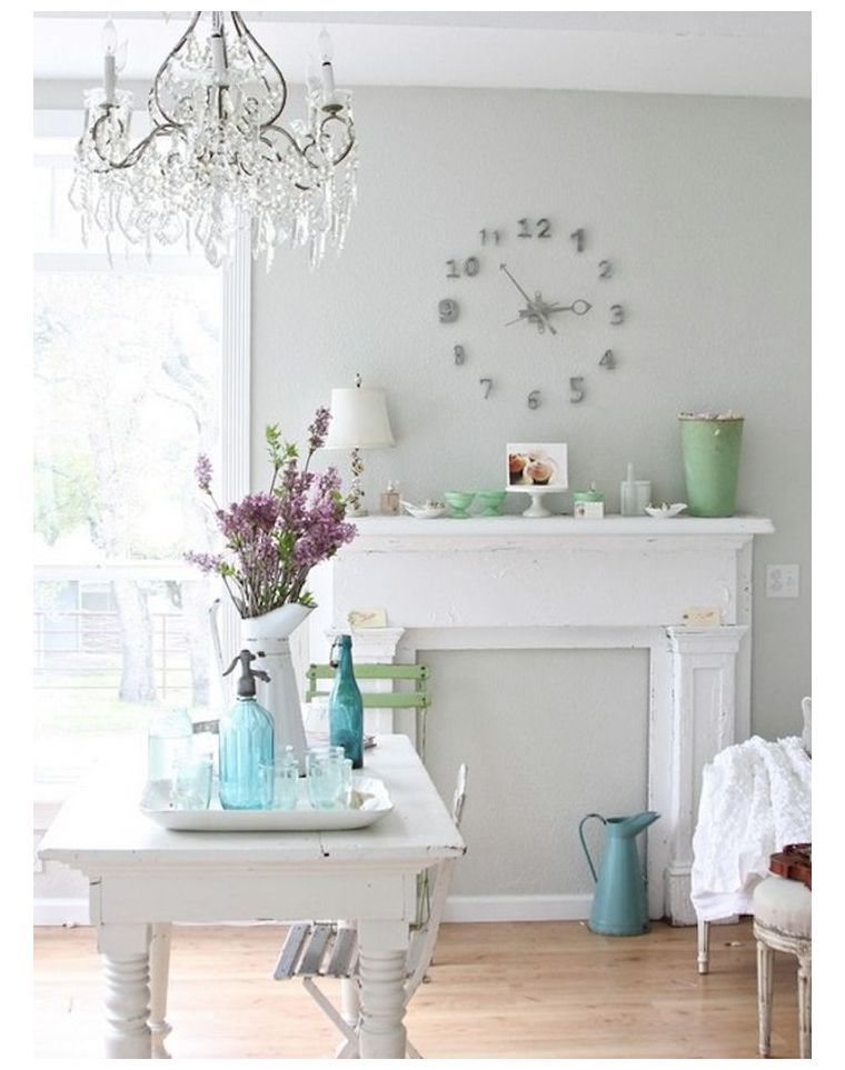 deco-pastel-printemps-manteau-fausse-cheminee