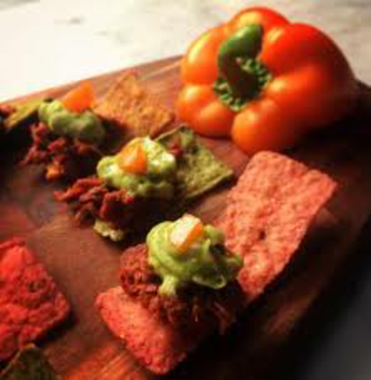 jackfruit plat-epice-poivron-pesto-legumes