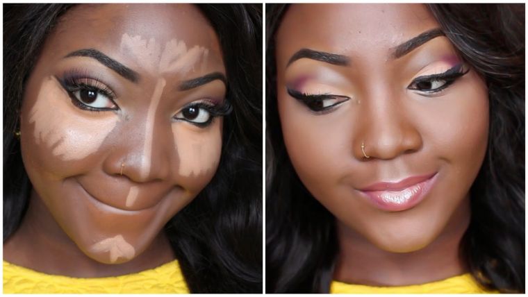maquillage-contouring-peau-foncee-modeles-images