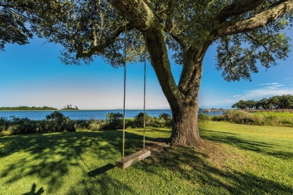 balançoire jardin aménager extérieur espace