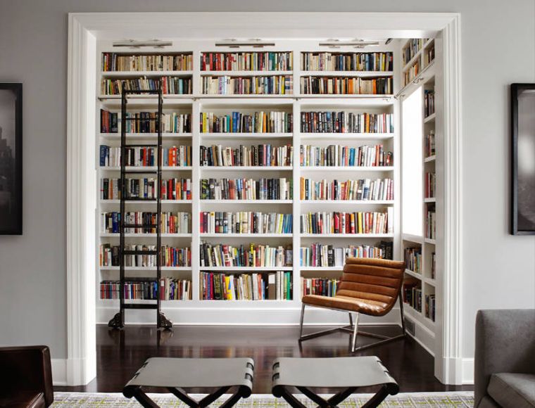 echelle-bibliotheque-coulissante-meuble-rangement-mural-livres