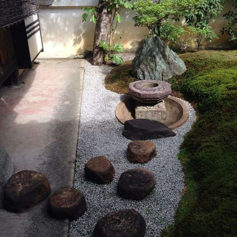 petit jardin japonais cailloux-objets-deco-exterieur