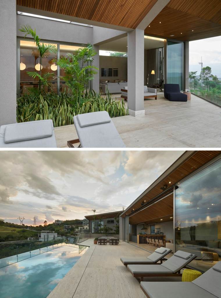 maison de la montagne Bresil-design-Anastasia-Arquitetos-piscine