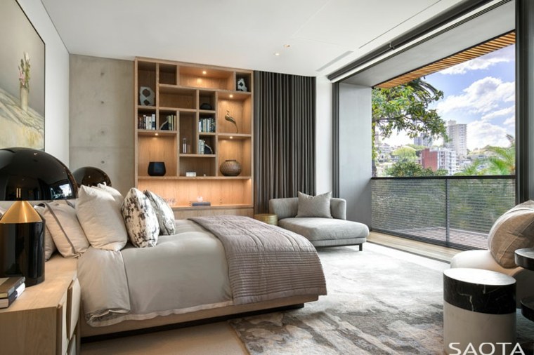saota double-bay-house-maison-luxueuse-australie-chambre