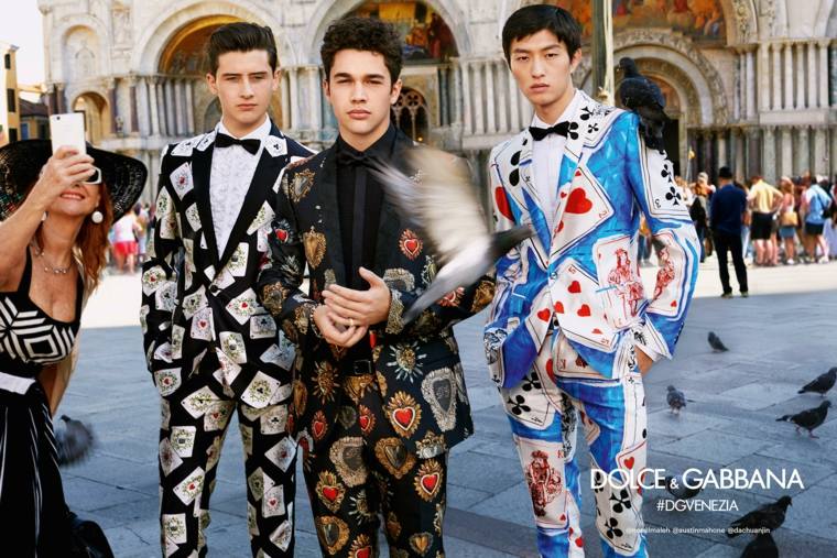 street fashion jeunes-hommes-printemps-2018-Dolce-Gabbana