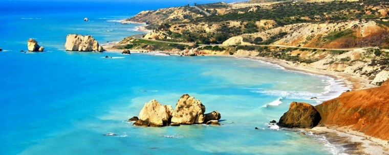 Rocher-Aphrodite-côte-ouest-Polis-Limassol-Chypre