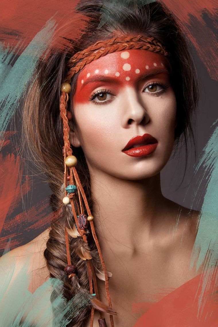 exemple-peinture-visage-femme-natif-amerique-deguisement