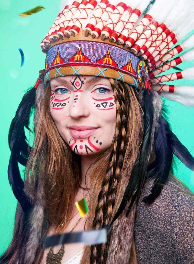 modele-maquillage-fete-halloween-inspiration-amerindienne