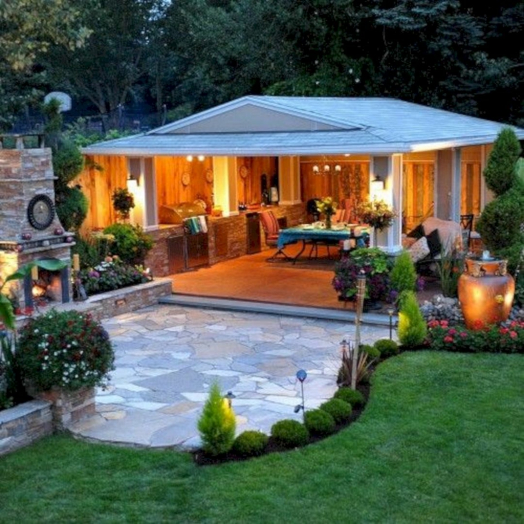 terrasse aménagée-sous-tente