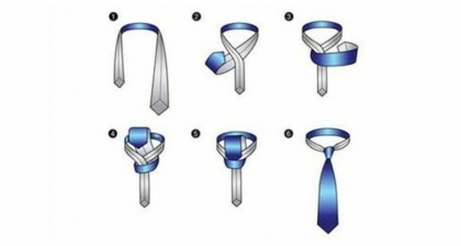 comment faire un nœud a cravate oriental-tuto