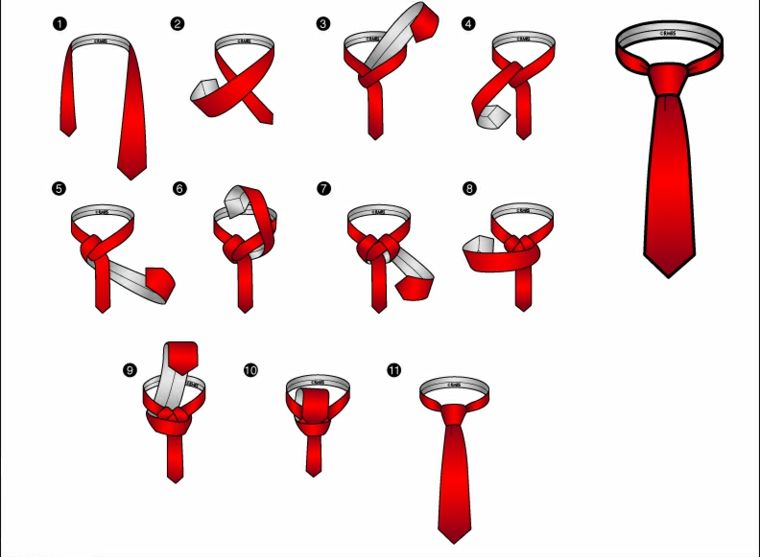 comment faire un nœud de cravate windsor