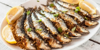 poisson-grille-sardines-avec-citrons