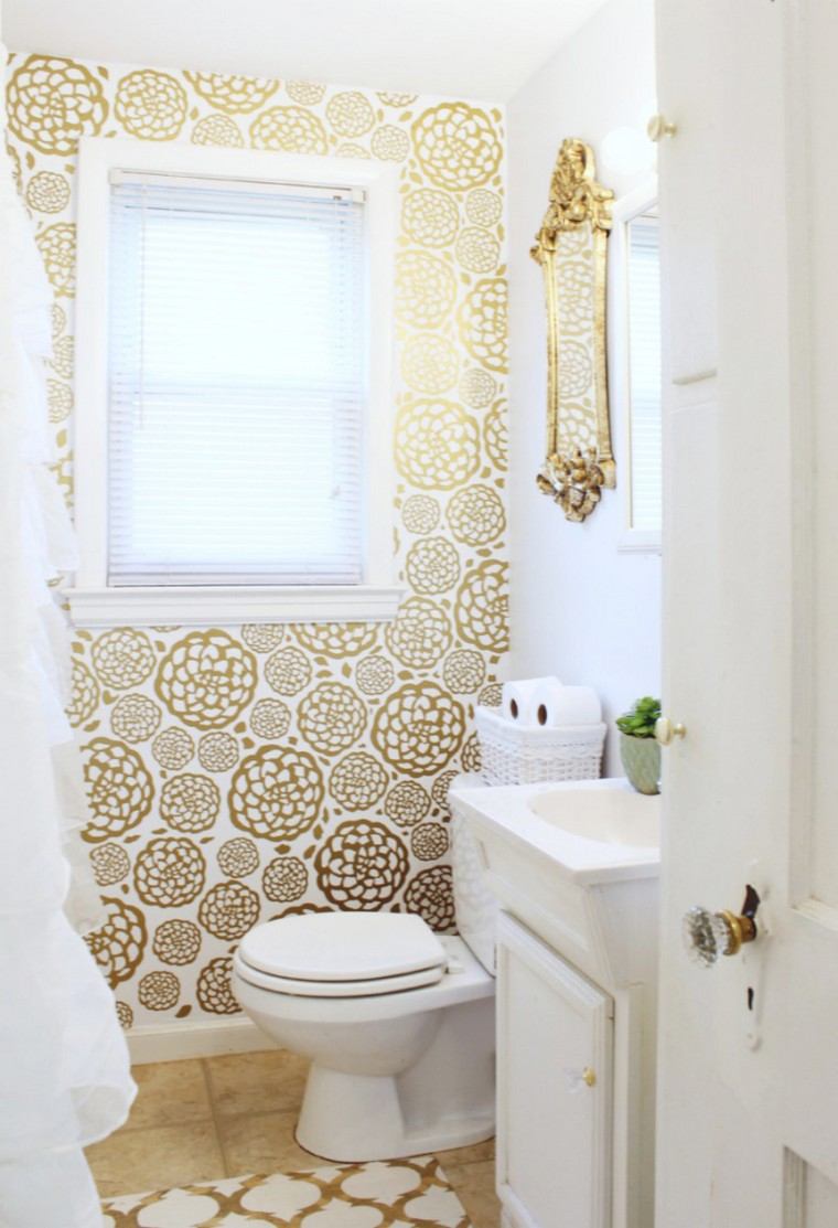 papier-peint-petite-salle-de-bain-design