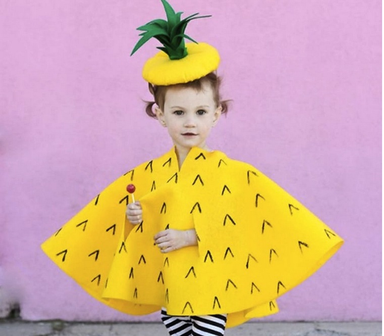 costume enfant halloween ananas