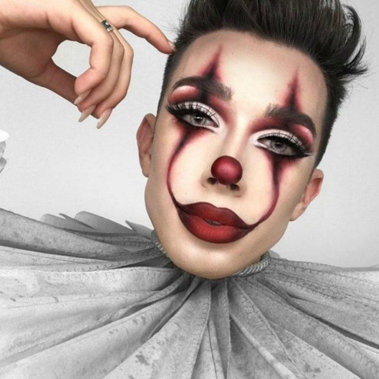 idée maquillage halloween clown
