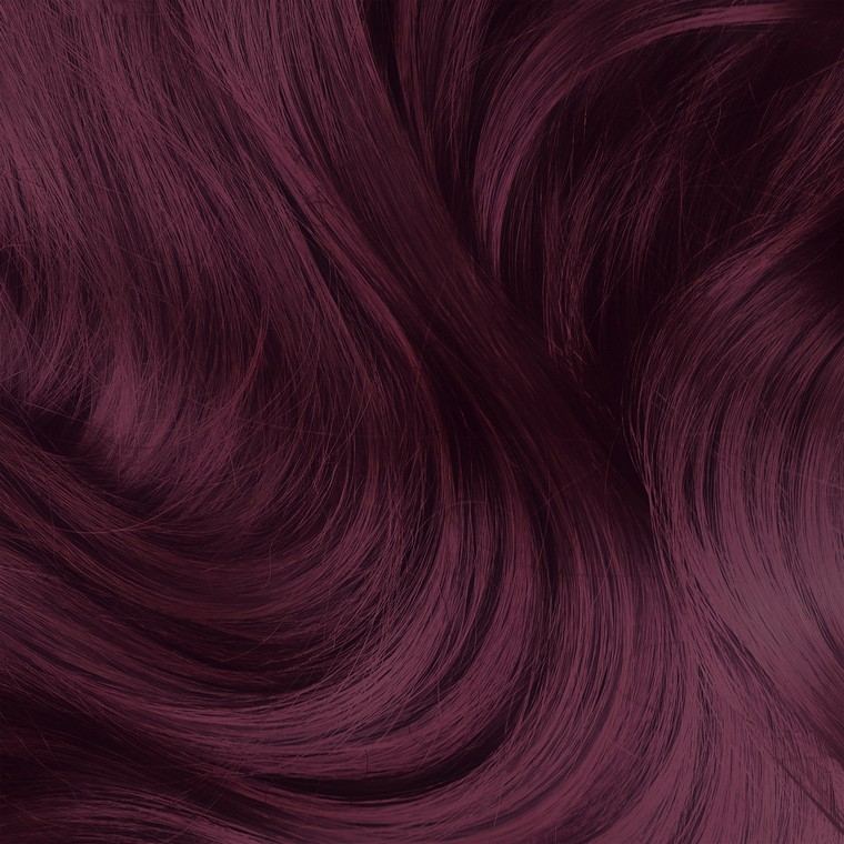 cheveux rouge cerise idée coloration tendance automne