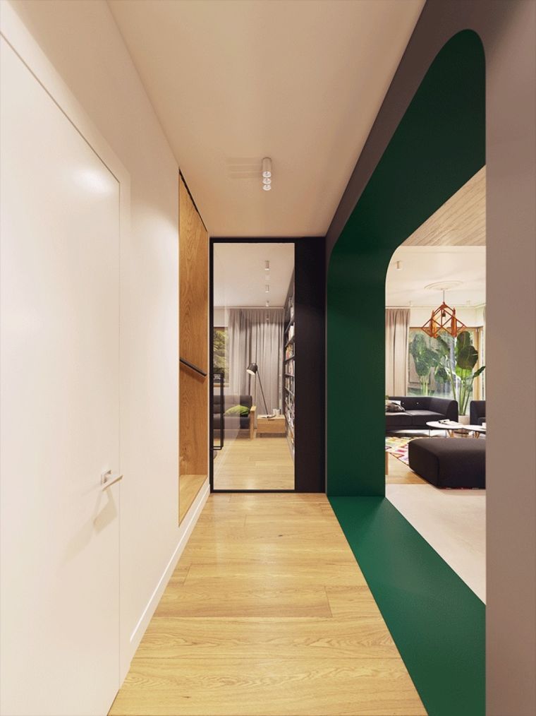 deco-couleur-vert-maison-bois-plantes-interieur