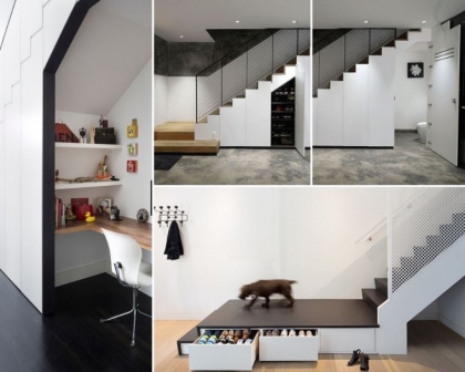 escalier avec rangement idee-amenagement-interieur-projet-design