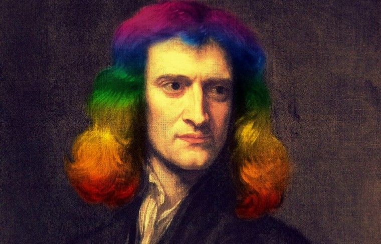 isaac-newton-rainbow-hair
