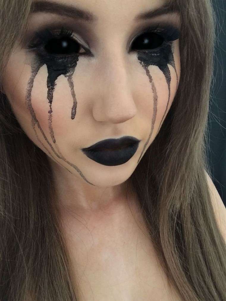 maquillage pour halloween femme facile
