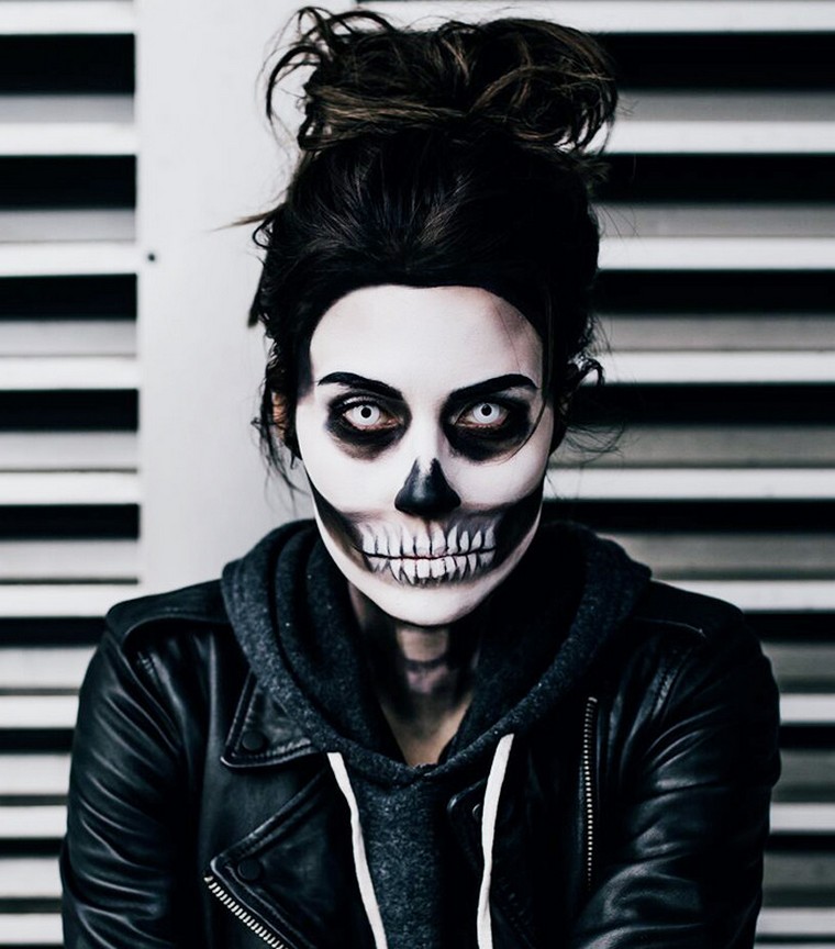 maquillage pour halloween créatif
