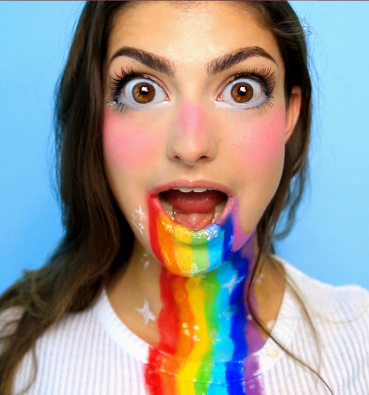 maquillage pour halloween créatif