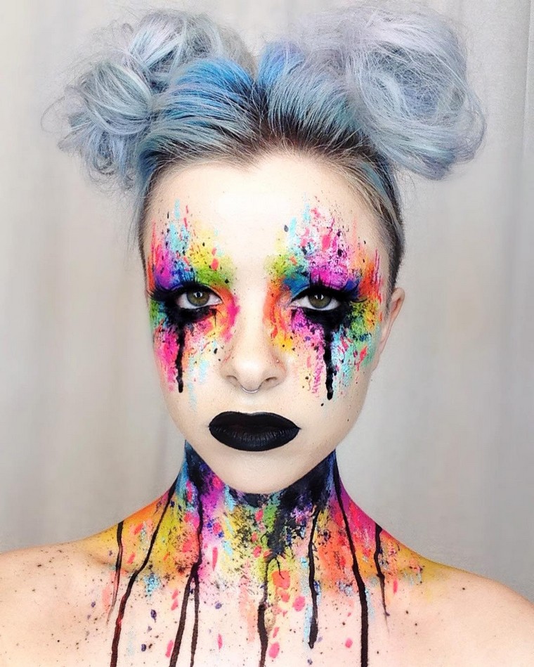 idée maquillage pour halloween femme facile