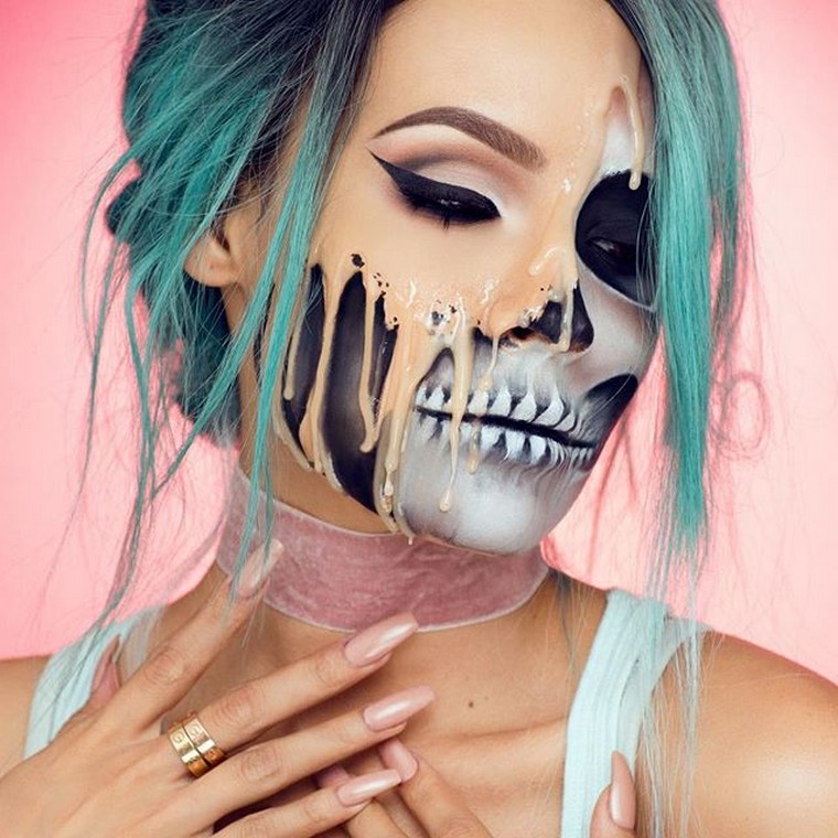 tete-mort-maquillage-halloween-creatif