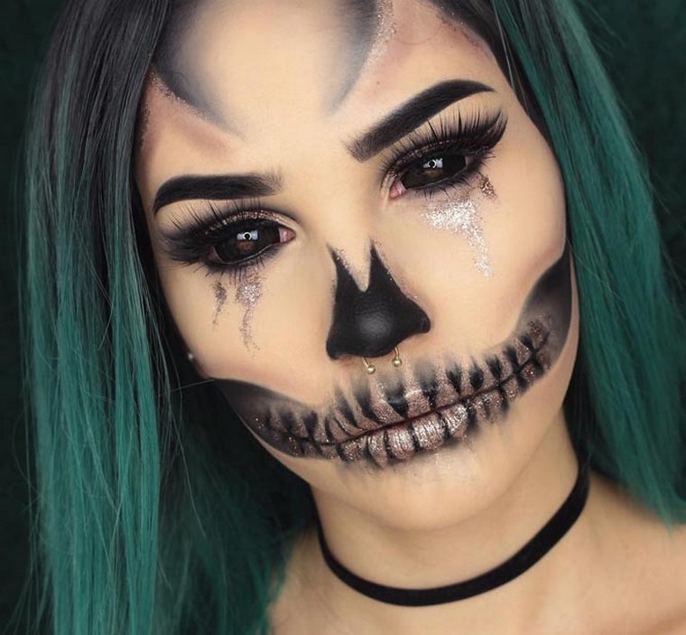 yeux-maquillage-halloween-creatif