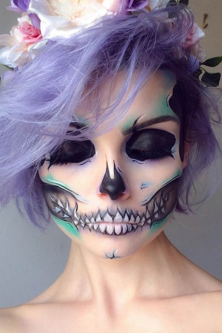 maquillage pour halloween femme facile