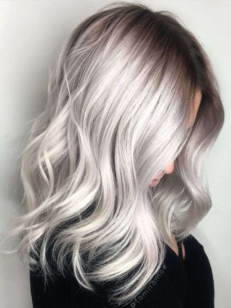 blond gris cheveux-couleur-tendance-2018
