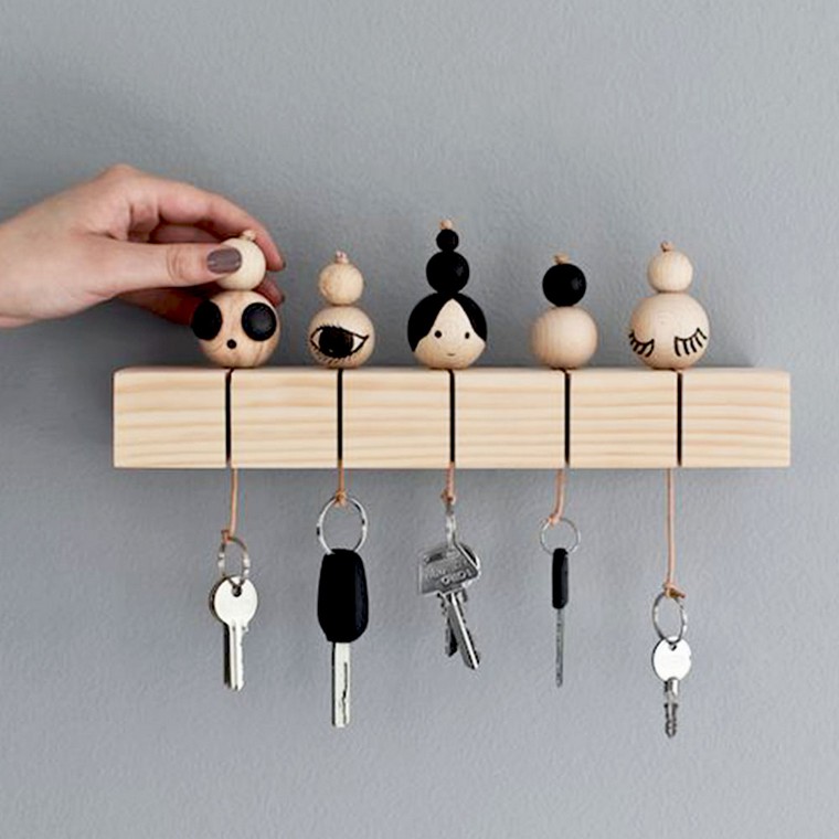 porte-cle-mur-idee-bois-cadeau-mere-noel