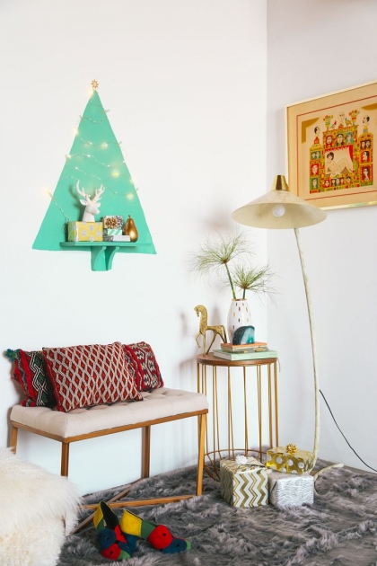 comment-faire-un-sapin-de-noel-original-pour-decoration-de-mur