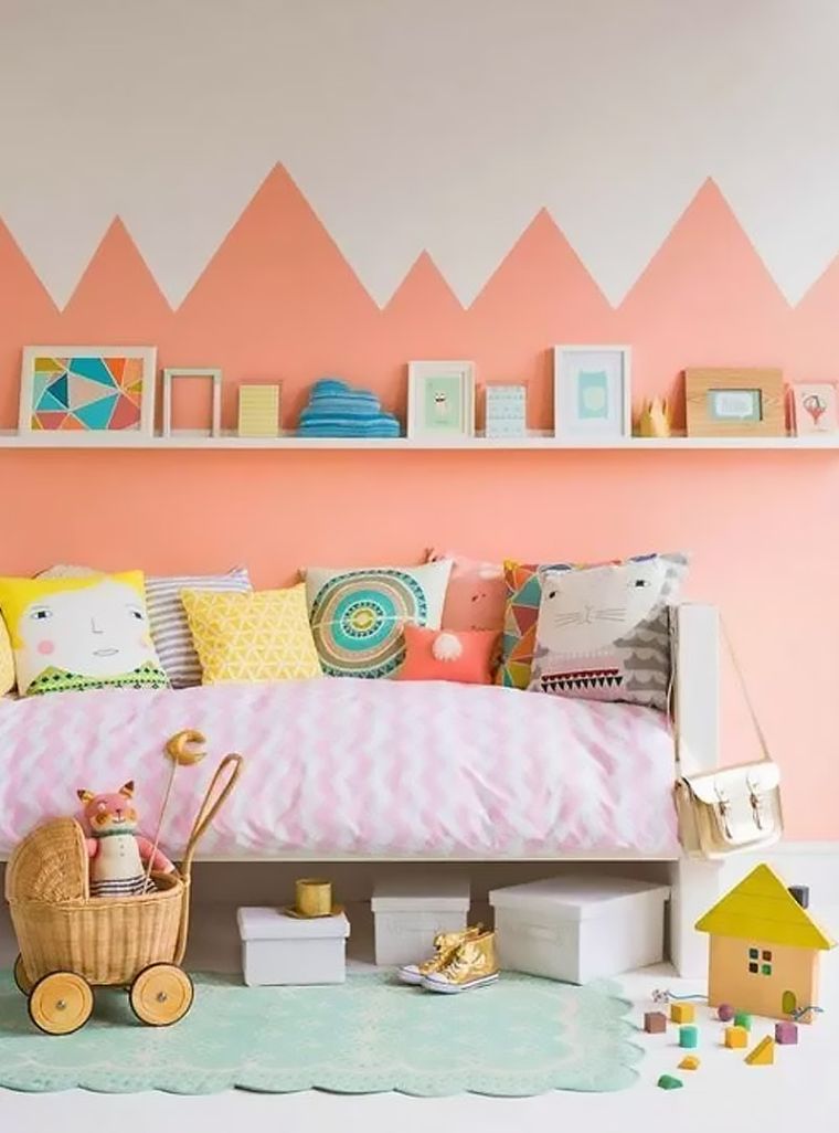 deco-murale-tendance-2019-papier-peint-color-blocking