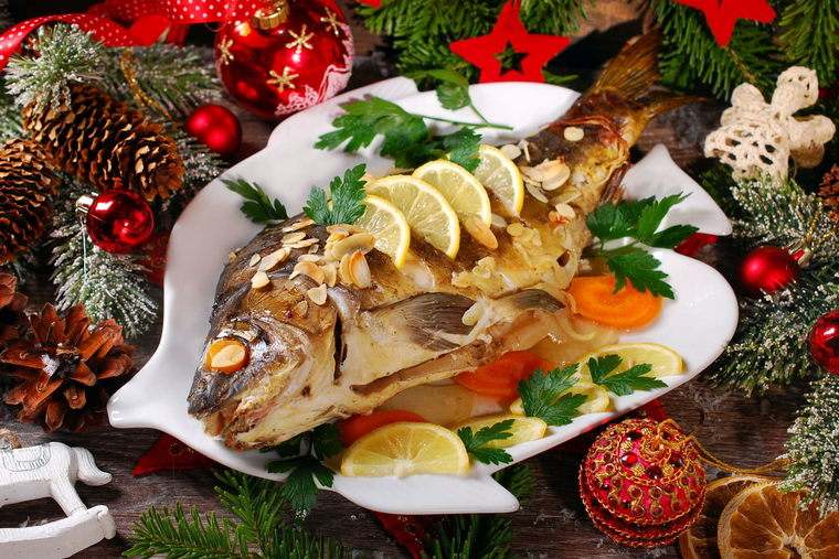 recette de poisson pour Noël dorade