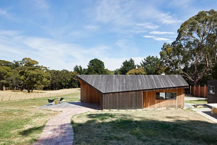 maison bois design australie-cabanon-de-campagne